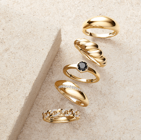 Микрон Пэйв CZ 18K Золото покрытое цепочка сцепления 925 Стерлинговое серебро Женские кольца