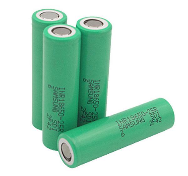 Ultra High Power Brand INR18650-25R Li-ion Battery Cells 3.6V 2500mAh  for Art-Tech、Eletric Torch、Electric Razor