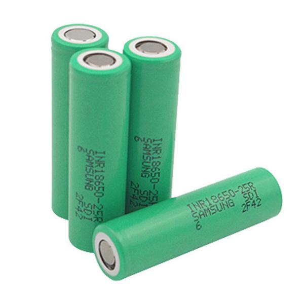 Ultra High Power Brand INR18650-25R Li-ion Battery Cells 3.6V 2500mAh  for Art-Tech、Eletric Torch、Electric Razor