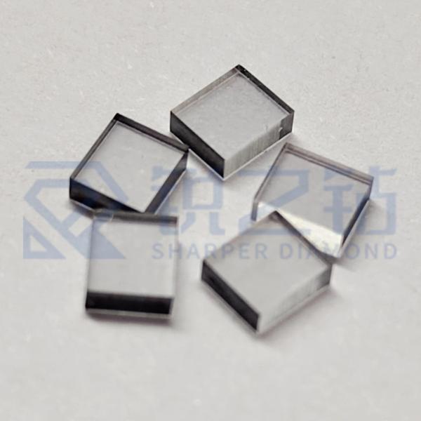 3mm サイズ オプティカルグレード CVD シングルクリスタルダイヤモンド 低窒素含有量