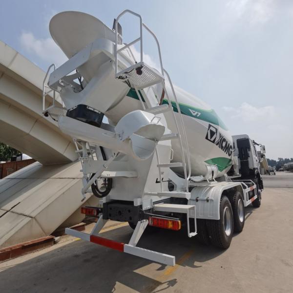 Portable Cement Mixer Truck with Sinotruk Chassis and Tyres Diesel Fuel Concrete Mixer