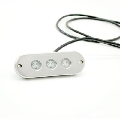 luz multicolorido do travessão do barco 45W IP68 de 140x46x14mm