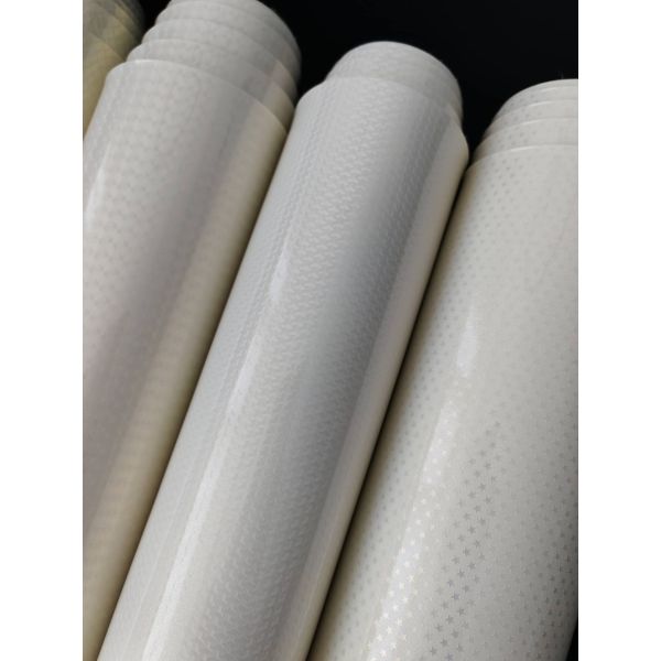 Lance fan crystal pattern Crystal Double Layer PU Coated Soccer Leather with Waterproof Non-Woven Backing and Customizable Pattern