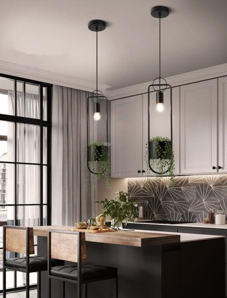 Nordic Iron Pendant Light Home Deco Living Room Dining Room Industrial plant pendant light(WH-VP-190)