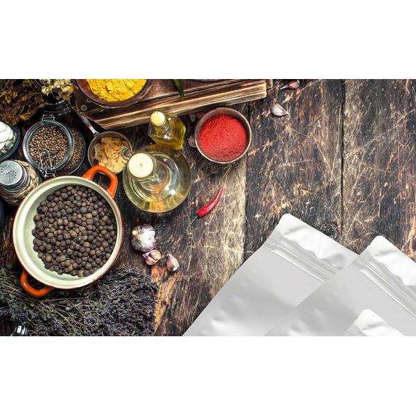 Packaging Mylar Bags – Heat Sealable Bags For Packaging Food, Candy, Sugar, Snacks Herbs – Smell Proof Stand Up Seal