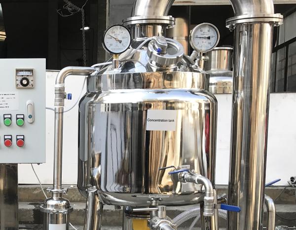 304 Stainless Steel Honey Concentrate Machine 80kg Capacity