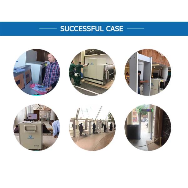 Portable Walk Through Security Scanners Detector Automatic Counting IP55 AC85-264V