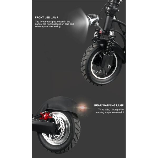 E4-6 Electric Bike 10 Inch Foldable Electric Scooter Two Wheel With Ajustable Seat