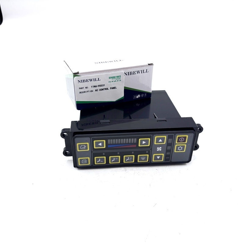 OEM and New AC Controller 11N6-90031 with 3-18 Month Warranty for Hyundai Excavator R110-7 R140W-7 R140LC-7 R210LC-7