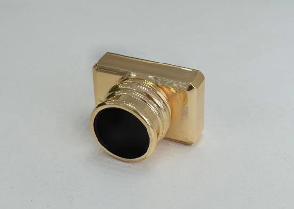 Zinc Alloy T-Shaped Gold Zamak Perfume Caps For Personalized Fragrance Packaging