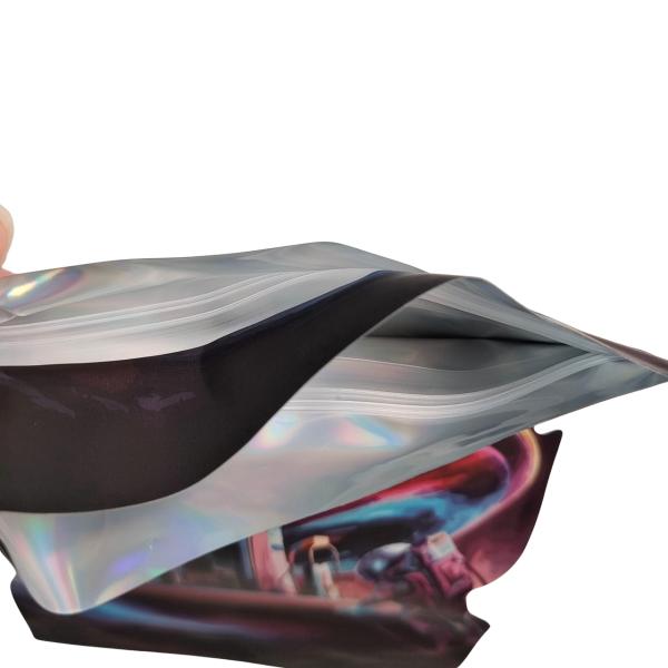  Irregular Shape Die Cut Mylar Bags For Cookie GummiesTobacco PET Plastic Bag With Child Proof Zipper Bags