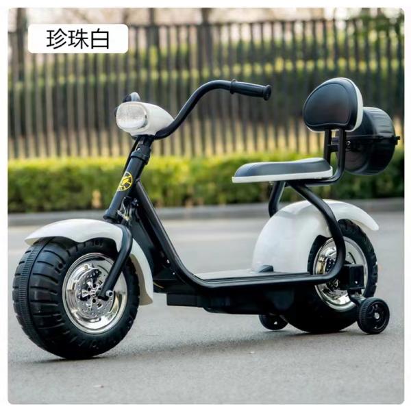 Перезаряжаемая езда на детском мотоцикле Мотоцикл Мощный маленький детский мотоцикл 6V4.5Ah