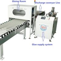 Machine de pulvérisation de colle pour panneaux de sandwich, diffuseur de PU, machine de distribution de pur, applicateur de colle