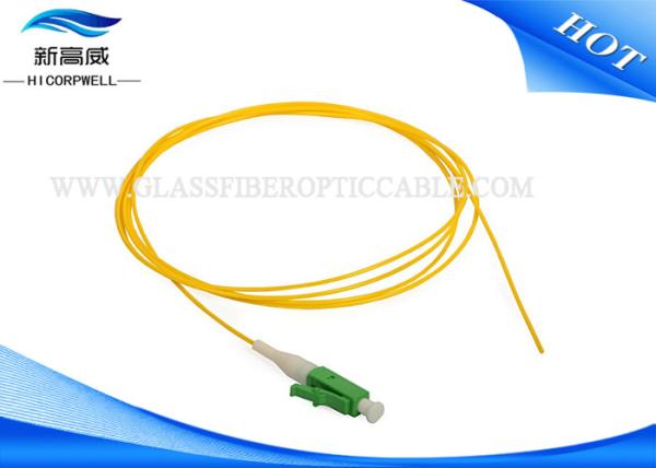 SM Simplex 9 / 125um Fiber Optic Pigtail G652 LC APC Industrial Easy Installation