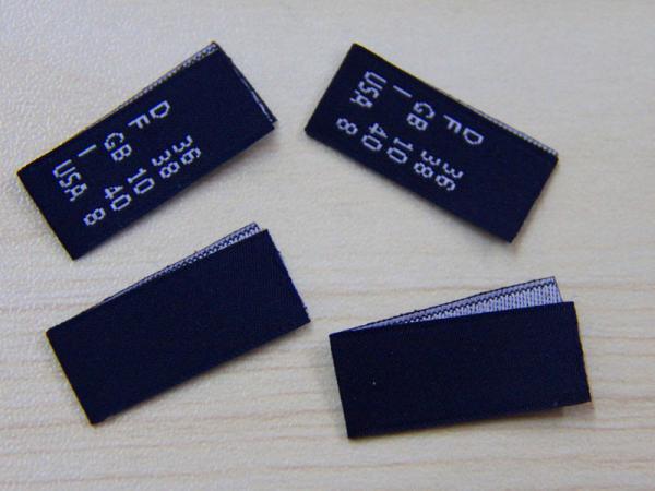 Superior Quality Clothing Woven Labels Shrink-proof For Men Suit, Pants