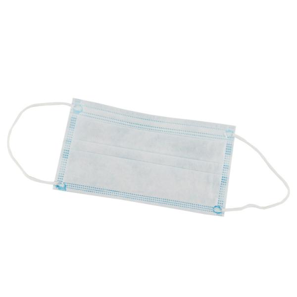 Adults Sterile Blue Disposable Surgical Face Mask 17.5*9.5cm Size Eco - Friendly