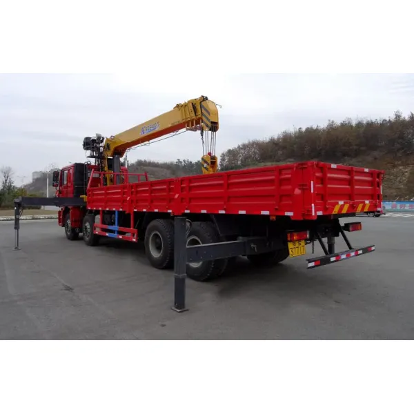 Hydraulic Truck Mounted Crane Shacman 14ton 16ton Construction Service Truck Crane