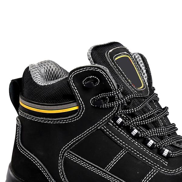 Shengjie Footwear Lace Up Cut Steel Toe PU Sole Protection Shock Function Anti Slip Work Boots Safety Shoes