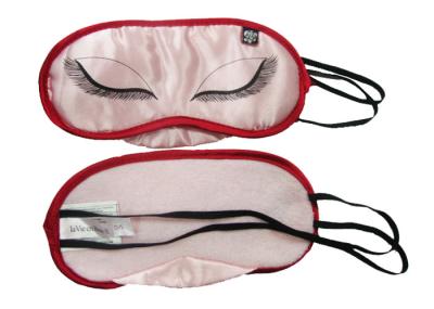 Portable Travel Sleep Blindfold Eye Mask Pretty Eyes Pattern For Women / Girls