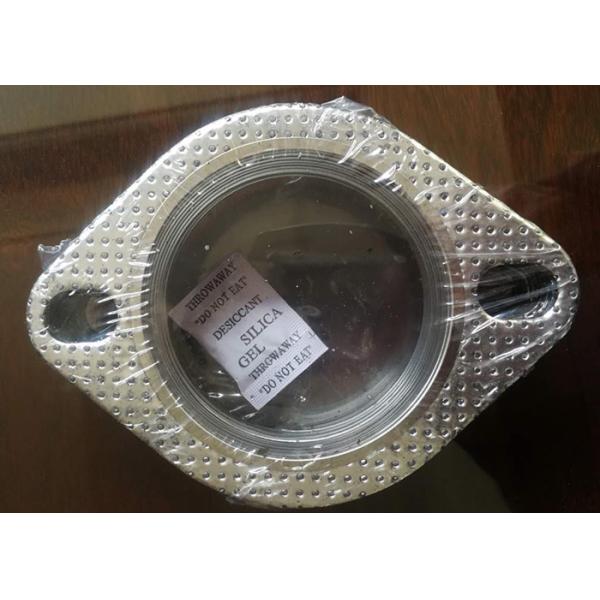 Triangle Type 50mm bore gasket for Automobile Graphite / Tinplat Sandwich Composite Board