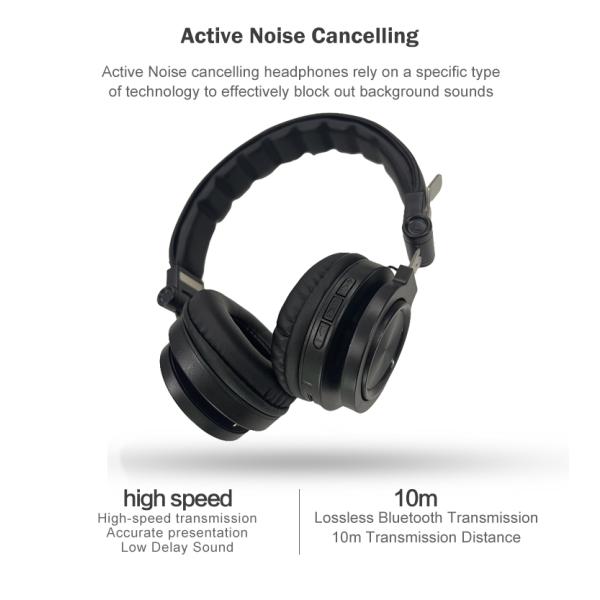 Foldable 7h Active Noise Cancelling Earphones