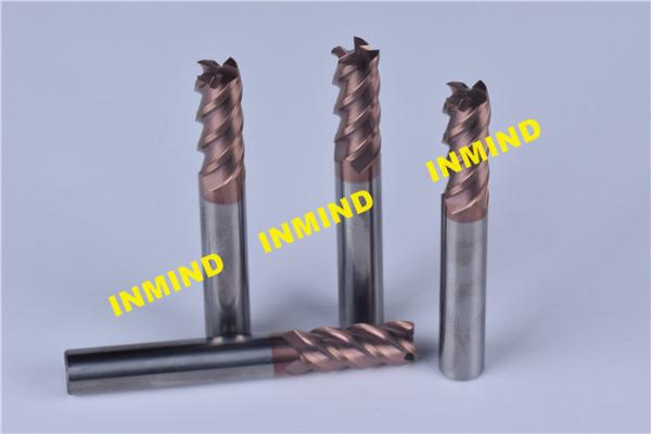 Tungsten Carbide High Hardness End Mill Bits For Drill Press / Milling Cutter