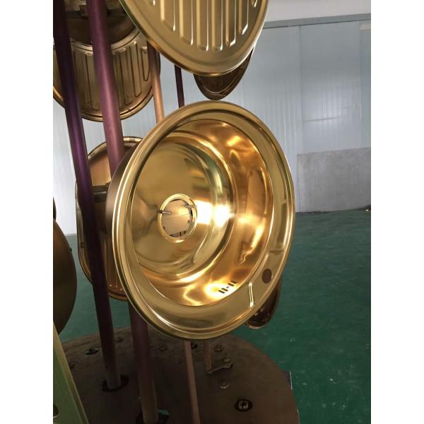 Часовой корпус из нержавеющей стали Часовая лента Часовая лента ПВД вакуумная покрывающая машина