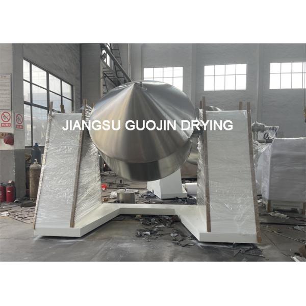 Industrial Rotary Synthetic Drugs Vacuum Drying Machine 1.1M2 Heating Area