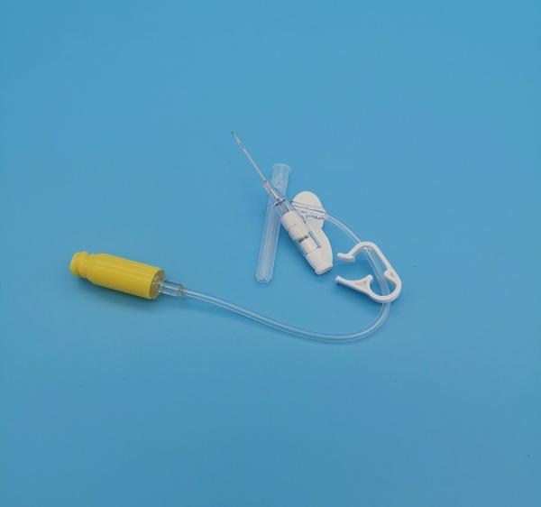 Yellow Disposable IV Cannula 24G Butterfly Positive Pressure Type Pediatric Neonatal Infusion