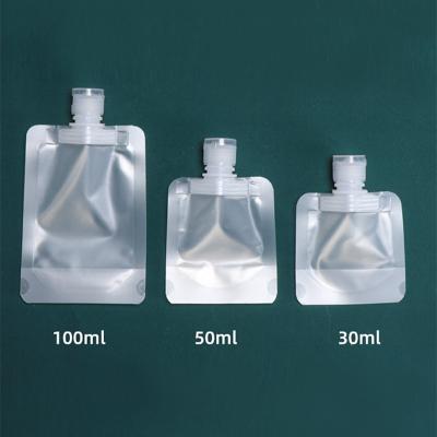 Lightweight Tea Spout Pouch With Cap Packaging Solution Safe Transportation  For Liquid