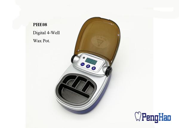 110V 220V Dental Lab Equipment Digital 4 - Well Wax Pot CE / ISO Approval