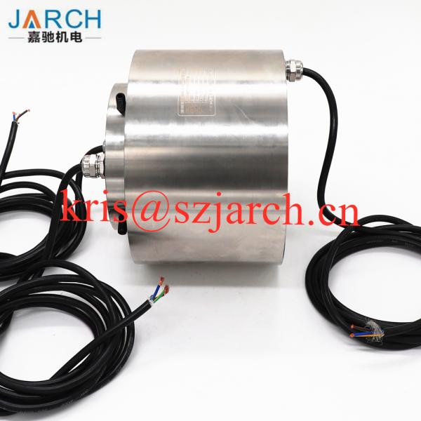FPSO Waterproof IP68 S316L Cable Reel Slip Ring