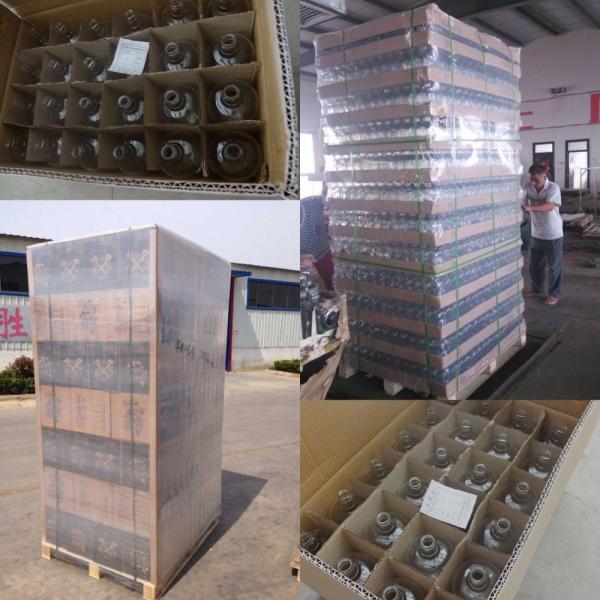 700ml 200ml 500ml 1 Liter Glass Cap Vodka Brandy Bottles for Clear Champagne Storage