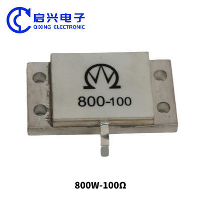 RF High Power Resistor Flange Copper Plating 800W 100 Ohm
