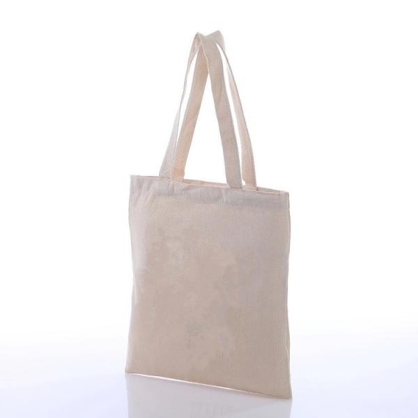 ECO-Friendly cotton canvas foldable reusable shopping bag with high quality shopping tote bag
