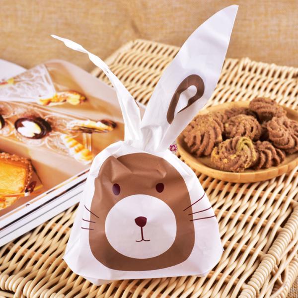 High Quality Easter Clear Plastic Cellophane Candy Bag Bopp Cello Treat Bag