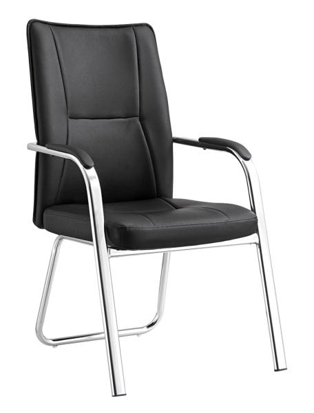 Waiting Room Deluxe  Office Meeting Chairs No Casters Metal Frame Eco Friendly