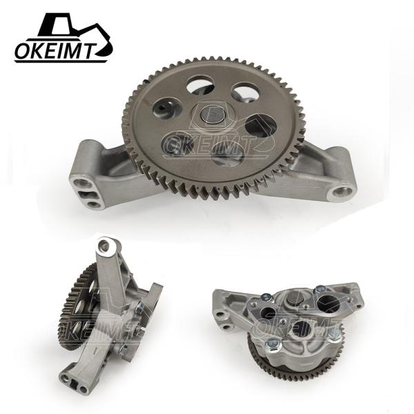 6D16 máquina escavadora Oil Pump ME074253 ME074345  Para o motor de Mitsubishi