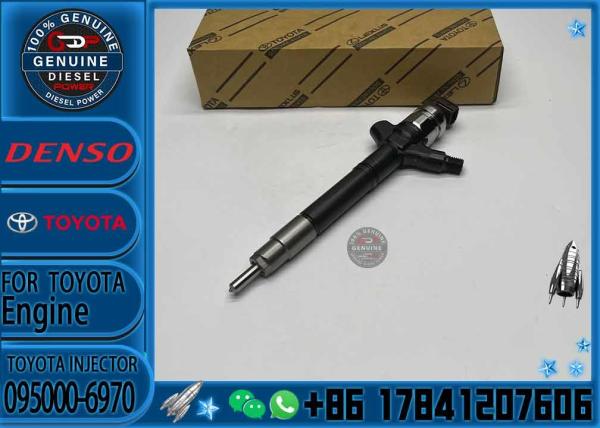 Injetor de motor de combustível diesel 095000-6680 23670-0R050 095000-6970 23670-09190 Avensis 2.2 D 2AD-FTV Partes de motores de camiões