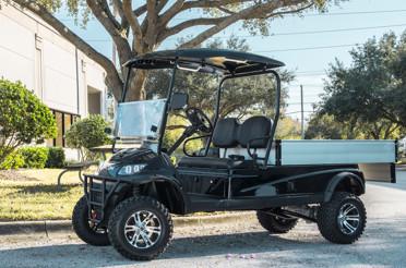 Parte alta customizável da cor do carrinho de golfe 30mph elétrico da velocidade máxima atualizável
