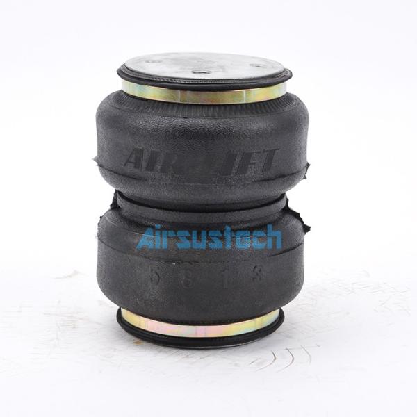 Single Port 58343 Airlift Bag Replacement Convoluted Trailer Suspension Air Springs