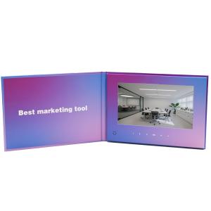 10.1 Inch LCD Video Brochure Card with 128MB-32GB Memory