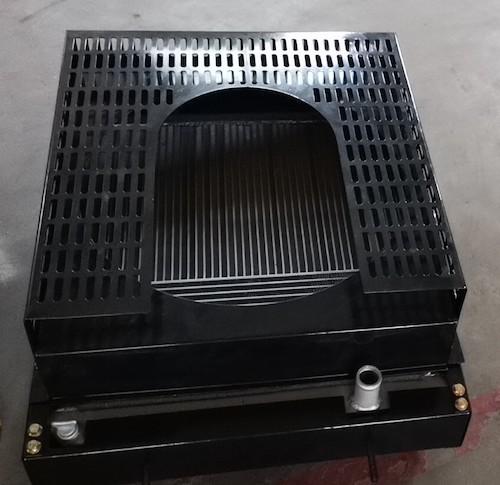 Aluminum high performance brazed tube fin oil cooler radiator for aftermarket