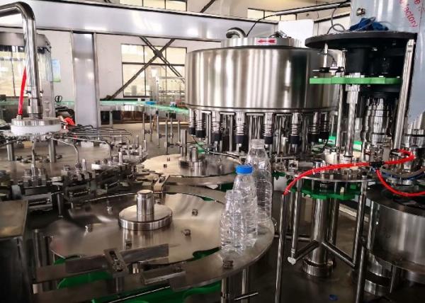 13000BPH PLC Linear Mineral Water Filling Equipment SUS304 ISO