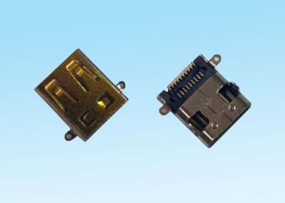 D Type Dip And SMT HDMI Cable Connector 19 Pin With Gold Plated Contact