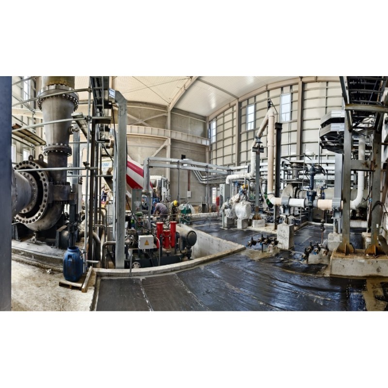 Municipal 100T/H Two Stage Steam Turbine Fully Customized API611 API612 Standard