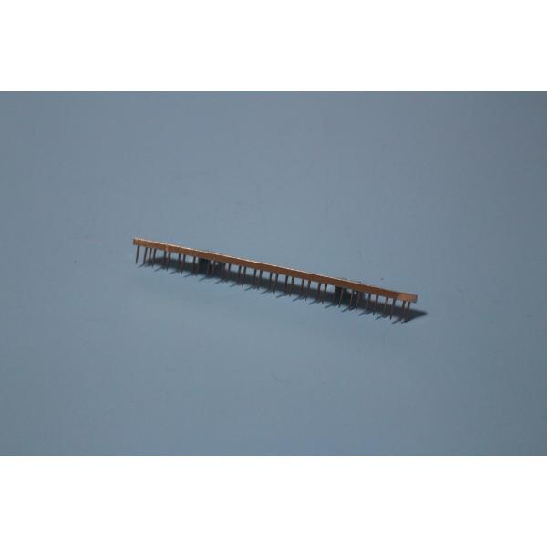 Finishing Setting Machine Parts Stenter Pin Bar Needle Plate 36 Pins Bruckner Stenter Parts Copper Material