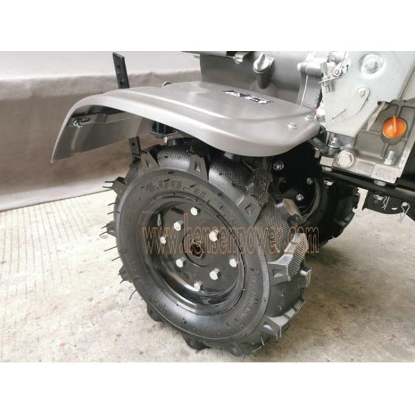 Recoil Start Type 4 Stroke Engine Two Wheel Diesel Powered Mini Tillage Machine Walking Tractor For Agricultural