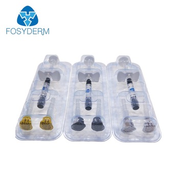 Línea atractiva transparente llenadores cutáneos de Derm del ácido hialurónico de los labios 1ml del labio del gel