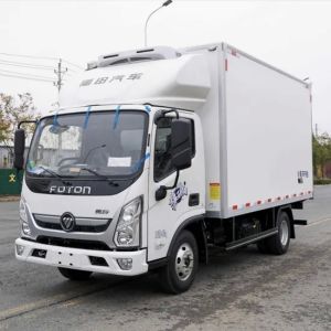 Foton New Mini Refrigerated Food Truck 1ton 2ton  Freezer Van Truck